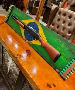 Quadro Espingarda Cal. 12 Brasil
